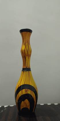 Surai Surai Wooden 18 Inch Brown Wooden Surahi