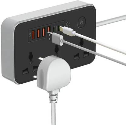 Zinsy 3 socket with type C pin and 5v usb plug 9  Socket Extension Boards