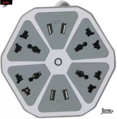 Stybits F410 Extension USB-Ports Charging Board Multicolor(pack of 1) 4  Socket Extension Boards