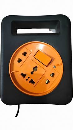Avishi Extension Cord Socket Board with 4m Long Cord & Universal Socket 3  Socket Extension Boards