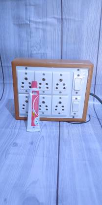 Exboma extesion bord 6shocket +42g white 6  Socket Extension Boards