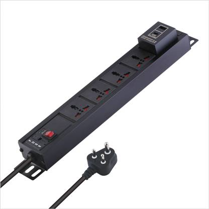 MX 5 Amp Universal Socket with USB C QC 3.0 Fast Charging PD 65W Port + USB A 4  Socket Extension Boards