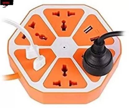 Bashaam F321 Extension Multi-purpose Socket Board Multicolor(pack of 1) 4  Socket Extension Boards