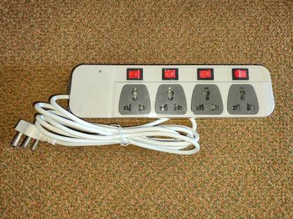 ISA ISA Spike Guard 4 ways Universal Socket 4  Socket Extension Boards
