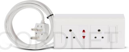 Cordnet Premium Modular Extension Board With 3 Core Wire 3  Socket Extension Boards