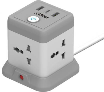 EMBox (2 USB type A Slot and 1 USB type C Slot) 4  Socket Extension Boards