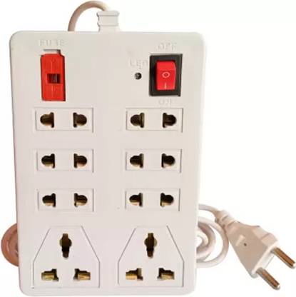 Web Creative Values de28Mini Power Strip Surge Protector Electric Board 8 Socket Extension Board 8  Socket Extension Boards