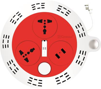 R3 GERMAN FLEX BOX WITH USB & LED ,COMPUTER MULTIPLUG MULTIPLE SOCKET BOARD 2+2+4 meter 2  Socket Extension Boards