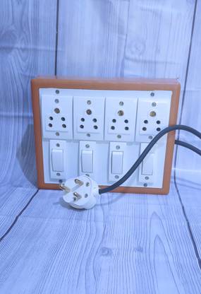 Exboma wu 4+4 extesion boarg 30 meter wire 4  Socket Extension Boards