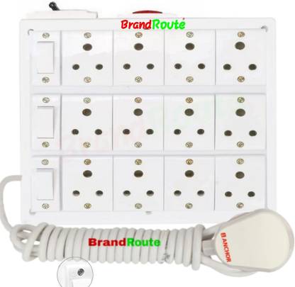 BrandRoute 12 Socket Extension Board Anchor Component Heavy Duty 12  Socket Extension Boards