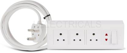 Cordnet Premium Modular Extension Board With 3 Core Wire 4  Socket Extension Boards