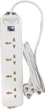 Brightex ABS EXTENSION 3.2 MTR 4  Socket Extension Boards