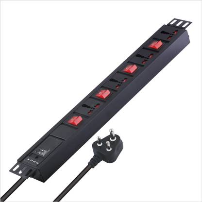 MX Universal Power Strip 15 Amp W/ Individual Switch 3269_1.5M 4  Socket Extension Boards