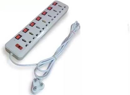 SOYEN LSA 7 SWITCH Socket Extension With FUSE Led Indicator COPPER W 7  Socket Extension Boards