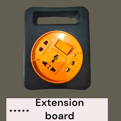 Aoriyon HU-E9J 1 Switch 2 Pin Socket Copper and Switch With Led light 2.5mtr wireD 3  Socket Extension Boards