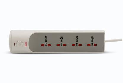 GM Modular 3202 6A 4+1 Power Strip Spike Guard 4  Socket Extension Boards