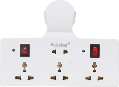 Aster Cordless Extension Board with LED Individual Switches and Fuse Protection 4  Socket Extension Boards