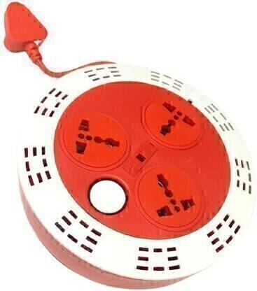 R3 GERMAN Flex box with LED & Master Switch (3x4) Multiplug Multiple Socket Board 4m 3  Socket Extension Boards