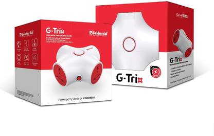 Goldmedal G-Trix 4x1 Spike Guard 4 Socket Extension Boards