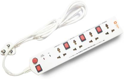 Orient Electric 4x4 Way Extension - Board 2 Mtr. 4  Socket Extension Boards