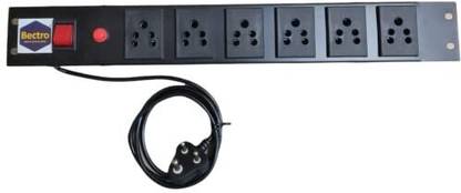 bectro Extension Board and Surge Protector Networking & Server Rack Power 6  Socket Extension Boards