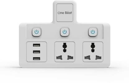 SSE Enterprise One Beat Cordless Extension Board with Individual Switch-Multi Plug Socket 2  Socket Extension Boards