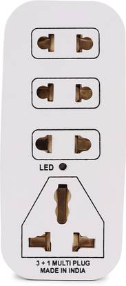 DIGWAY 4 UNIVERSAL SOCKET MULTI PLUG EXTENSION BOARD Two Pin Plug