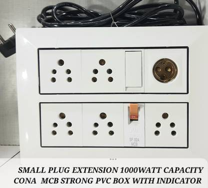 BAHUL Modular extenstion board with cona mcb 5  Socket Extension Boards