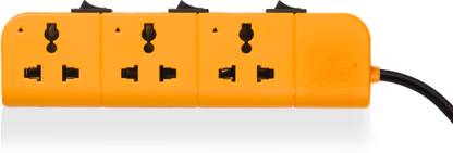 ME MAX ME MAX Phantom 3 x 3 Universal Power Strip, Extension Board 3  Socket Extension Boards