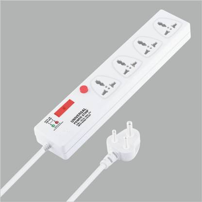 MX 4 Outlet Power Strip / Extension Board / Extension Cords with Universal Socket 4  Socket Extension Boards