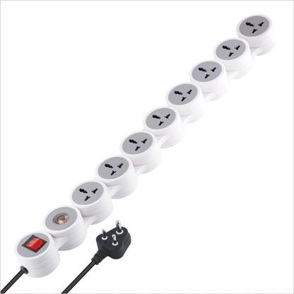 MX Universal Sockets Snake Surge Protector with 15 Amp Master Switch 3324 1.5 MTR 8  Socket Extension Boards