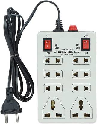 BOB IND Heavy Duty 8  Socket Extension Boards
