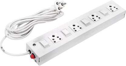 BAHUL Power strip extension 4+4SOCKET 4METER 4  Socket Extension Boards