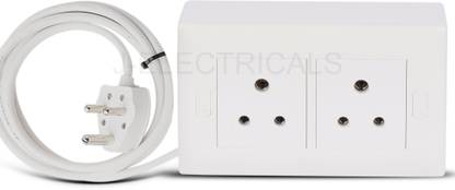 Cordnet Premium Modular Extension Board With 3 Core Wire 2  Socket Extension Boards