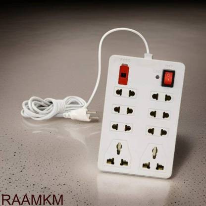 PINGA CDL_M_980_Mini Strip 8+1 with 2meter Cord Length 8 Socket Extension Boards 8 Socket Extension Boards