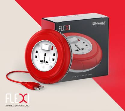 Goldmedal Flexi 2 Pin 3  Socket Extension Boards