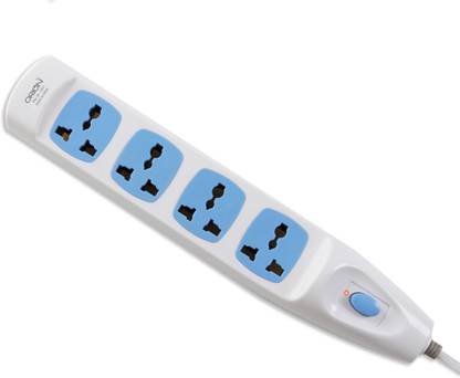 ORION 4+1 Power Link with 4 Universal Socket, 1 Master Switch & LED Indicator 4  Socket Extension Boards