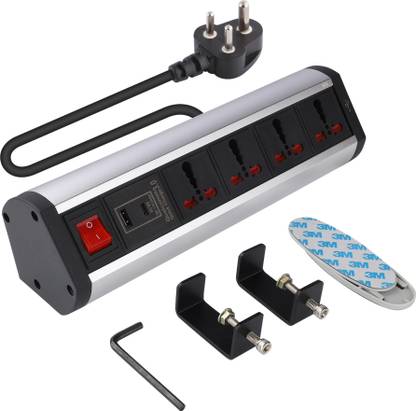 MX Power Console 16 Amp 4 Universal Sockets with 95W PD Charging Port (4195_10mtr) 4 Socket Extension Boards