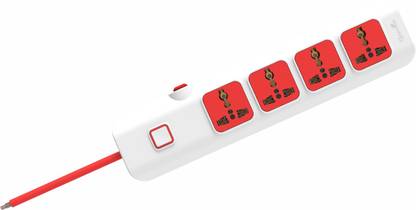 Fybros Extension Box with 5 Meter Power Cable 4  Socket Extension Boards