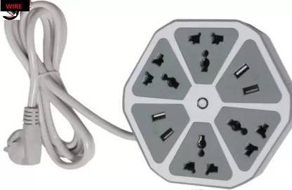 Bashaam F13 Extension Multi-purpose Socket Board Multicolor(pack of 1) 4  Socket Extension Boards