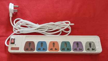 ISA ISA Spike Guard 6 ways Universal Socket 6  Socket Extension Boards