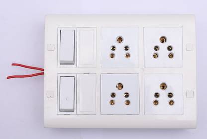 SMARTELECTRICS 12 modular 4 Socket Extension Boards