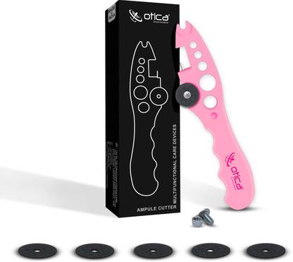 OTICA Precision Ampoule Cutter for Doctor, nurse, Hospitals and Home use (pink color) Surgical Bone Cutter