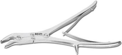 REVITI Bone Nibbler Rongeur Straight Double Action Orthopedic Instrument Surgical Bone Cutter