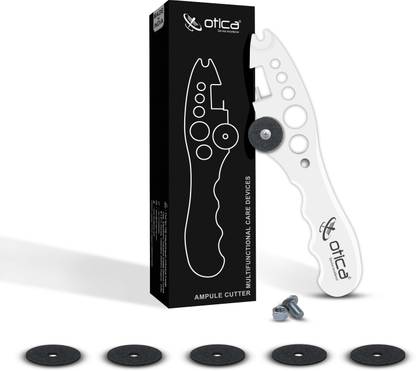 OTICA Precision Ampoule Cutter for Doctor, nurse, Hospitals and Home use (white color) Surgical Bone Cutter