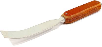 FusionKraft Lexer Osteotome, Curved, 20mm Wide Cutting Wedge, Fiber Handle, 8.75" Surgical Chisel