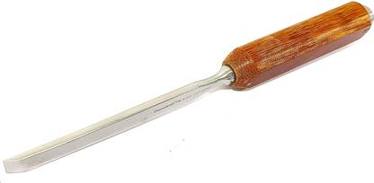 FusionKraft Bone Chisel, Straight, 15mm Wide Cutting Bevelled Wedge, Fiber Handle, 9.25" Surgical Chisel