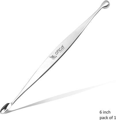 OTICA Surgical Double Ended Bone scoop for Bone Curette 6 inch pack of 1 Utility Forceps