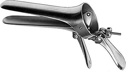 GOLDFINCH Imported Non Magnetic Vaginal Speculum - Cusco (Medium) Utility Forceps