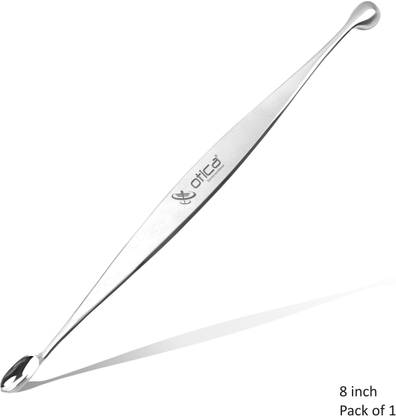 OTICA Surgical Double Ended Bone scoop for Bone Curette 8 inch pack of 1 Utility Forceps